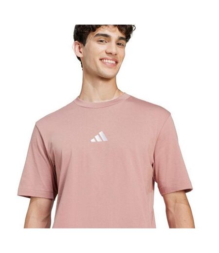 T-shirt Style Petit Logo Essentials Homme Rose Adidas