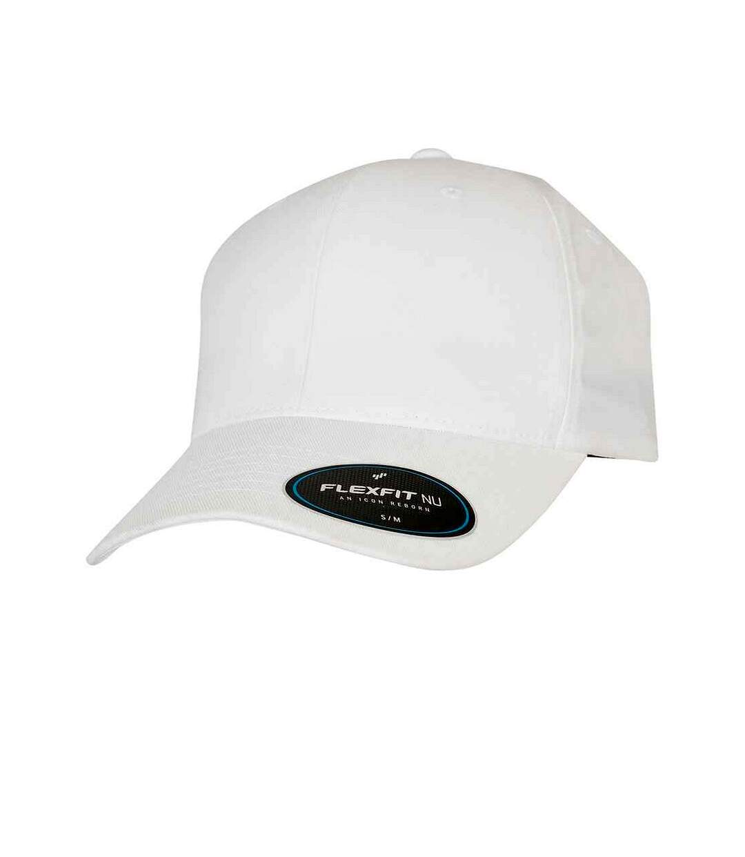 Casquette de baseball nu blanc Flexfit-1