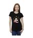 Disney T-shirt en coton avec étoiles Mickey Mouse Femme/Ladies (Noir) - UTBI33576-2
