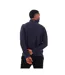 Mens Textured Knit Half Zip Fleece Top Navy Trespass-2