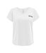 T-Shirt blanc femme only mally life-1