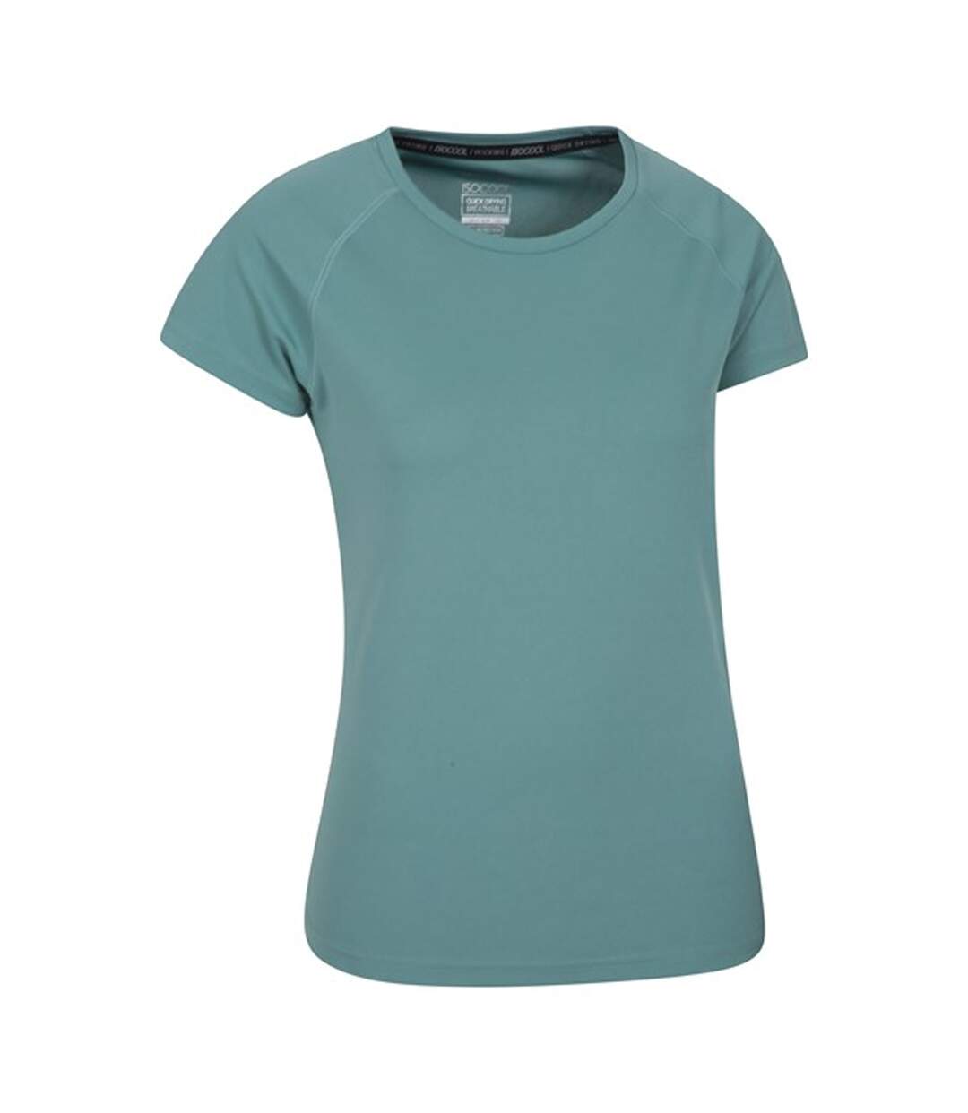 T-shirt Endurance Femme Vert Mountain Warehouse-3