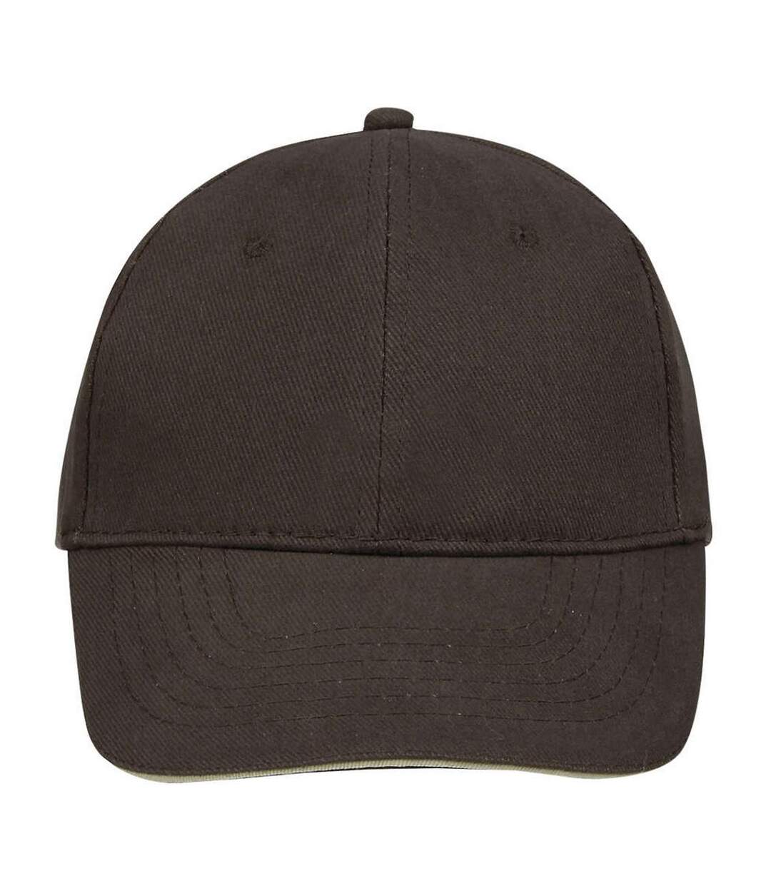 Casquette De Baseball Buffalo Chocolat SOLS-1