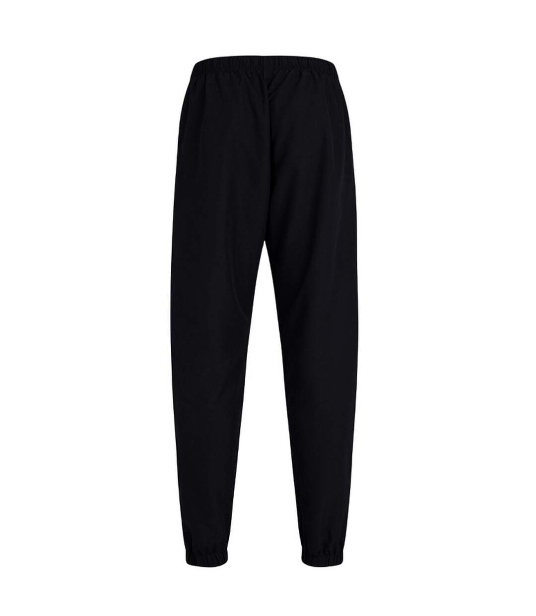 Womens/ladies Club Plain Cuffed Tapered Jogging Bottoms Black Canterbury-3