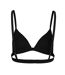 x3 soutien-gorge noir/blanc femme tommy hilfiger triangle - l-2