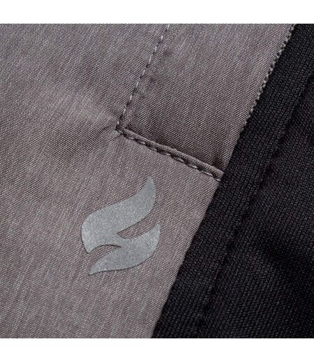 Men's Hybrid Fleece Lined Jacket Full Zip | Insulated Waterproof Coat