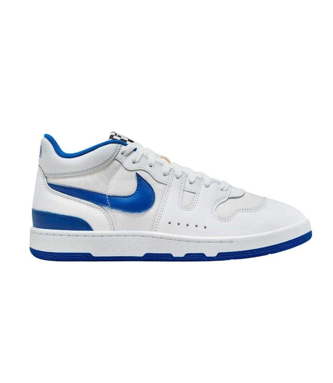 Baskets Attack Homme Blanc Bleu Nike-1