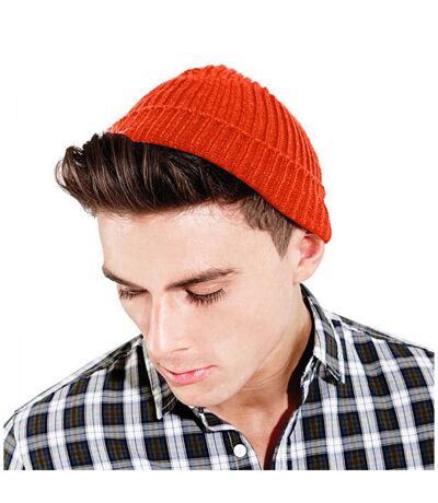 Bonnet Rétro Unisexe Rouge Beechfield