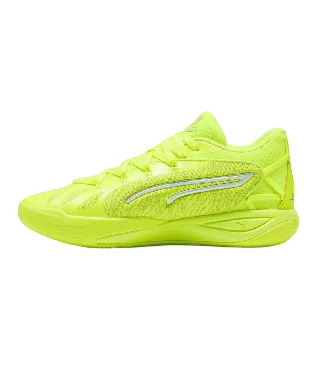 Mens Stewie 4 Flawless Basketball Shoes Lime Puma-2