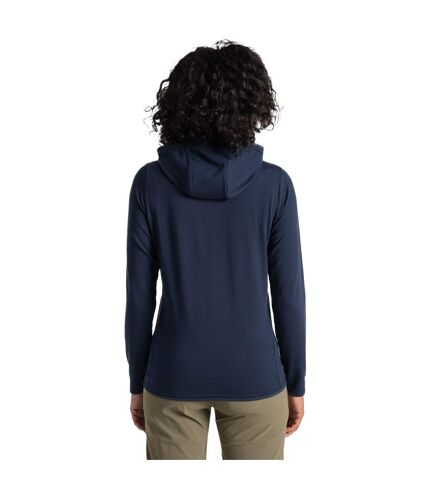 Veste à capuche afia femme bleu marine Craghoppers