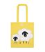 Tote Bag Motif/style Mouton Taille Unique Jaune Lazy Jacks-1