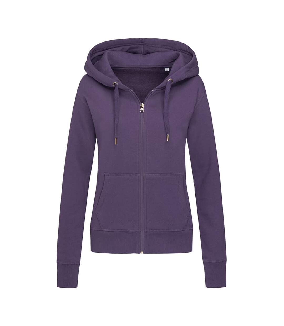 Stedman Womens/Ladies Active Zip Hood (Deep Berry)