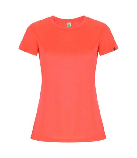 T-shirt Imola Femme Corail Fluo Roly Eco