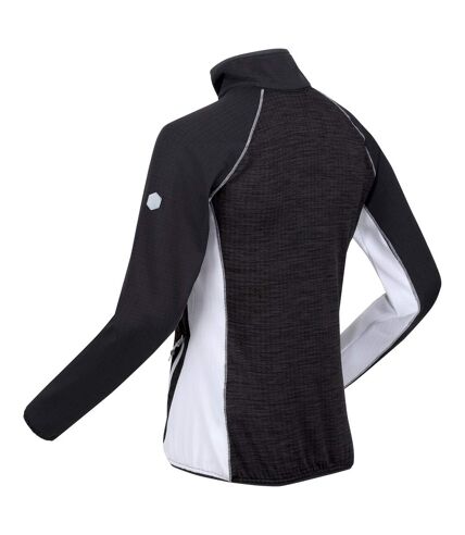 Veste polaire hepley femme gris phoque / blanc Regatta