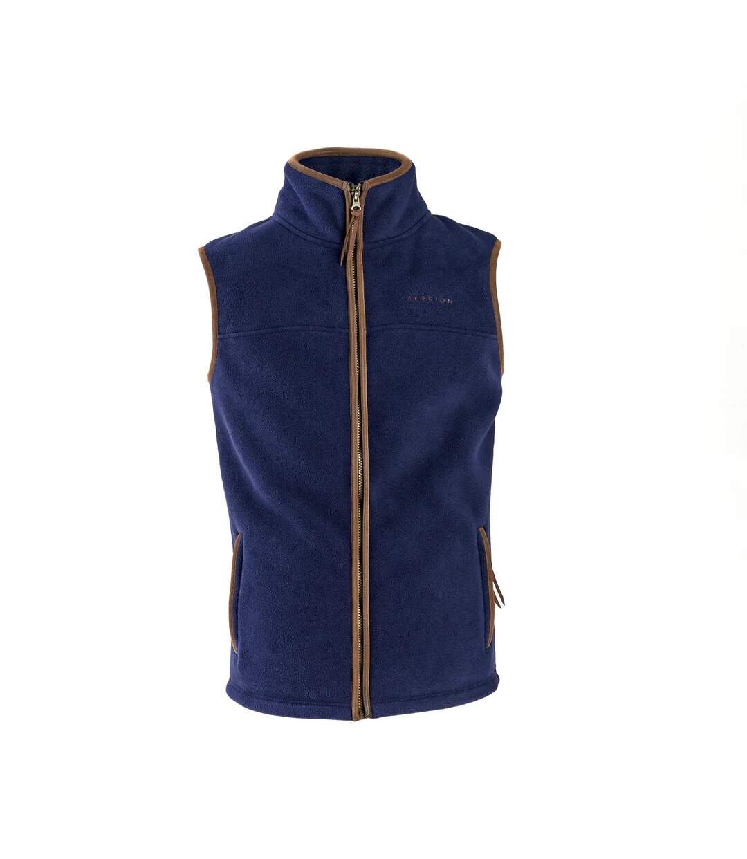 Mens Core Fleece Gilet Navy Aubrion-1