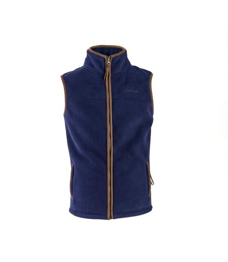 Aubrion Mens Core Fleece Vest (Navy)