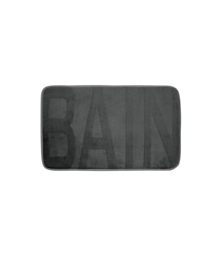 Tapis de Bain Microfibre Relief 45x75cm Anthracite