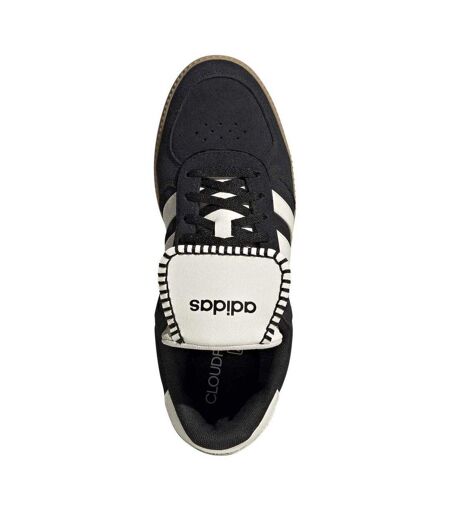 Baskets Motif/style 3 Rayures Femme Noir Blanc Marron Pâle Adidas