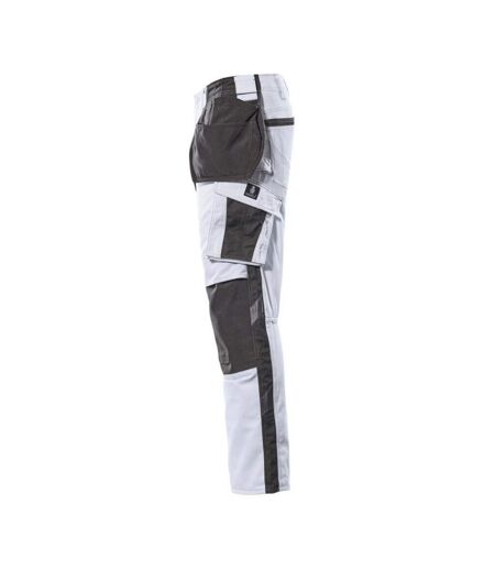 Blanc Anthracite Foncé Mascot