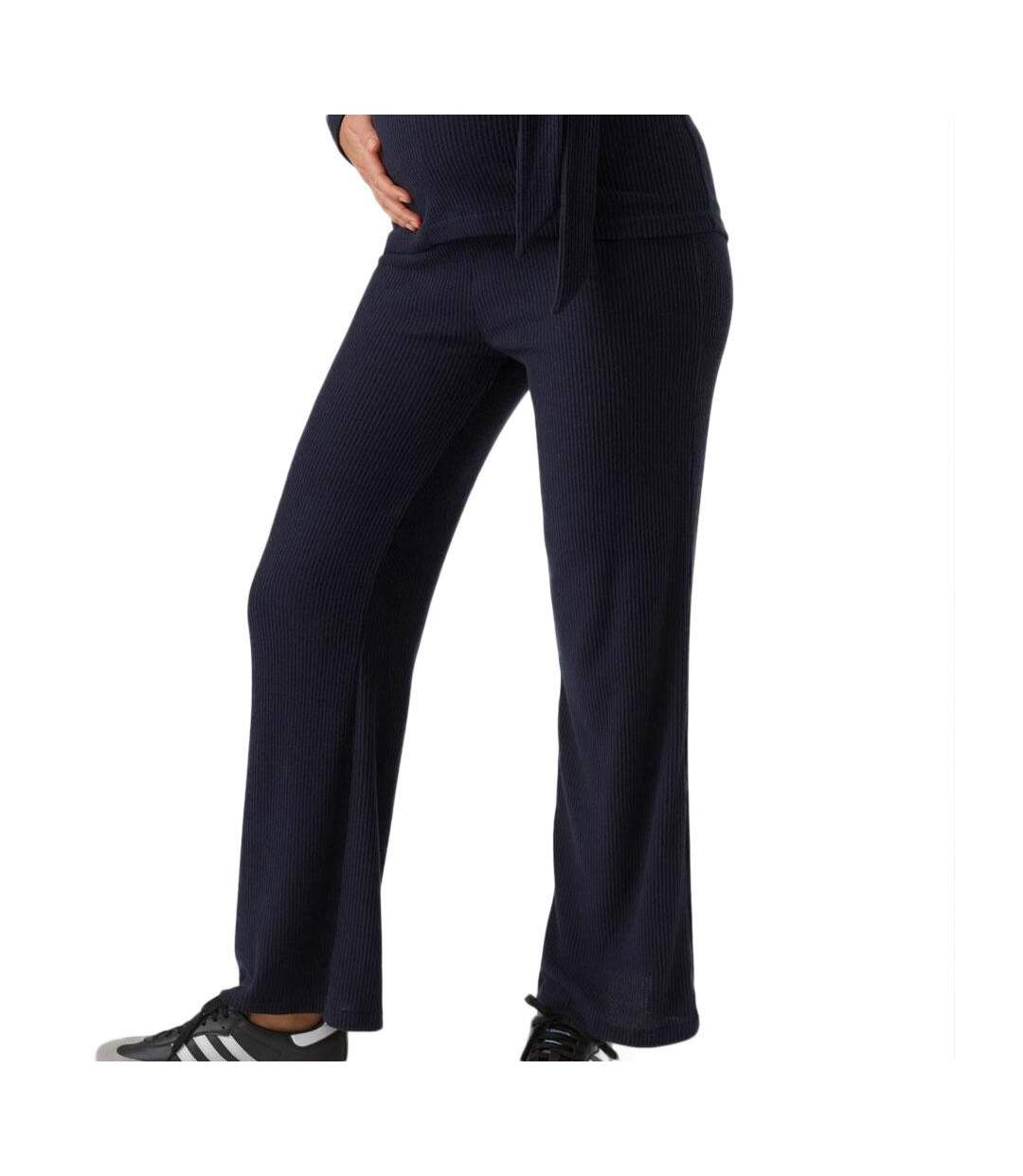 Pantalons de Grossesse Marine Femme Mamalicous Lannette - L-1