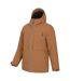 Mens Langdon Water Resistant Padded Parka Tan Mountain Warehouse-4