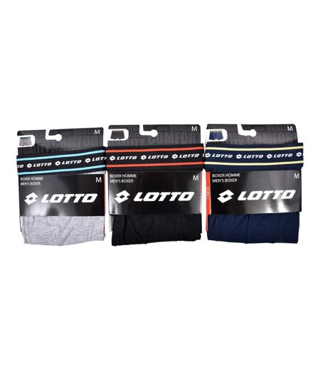 Boxer homme LOTTO - Pack de 3