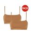 Brassières De Sport Femme Marron Clair Calvin Klein-1