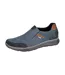 Mens Leather Ankle Boots Navy IMAC-1
