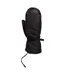 Unisex Adult Thoren Dlx Goat Leather Ski Mittens Black Trespass-1