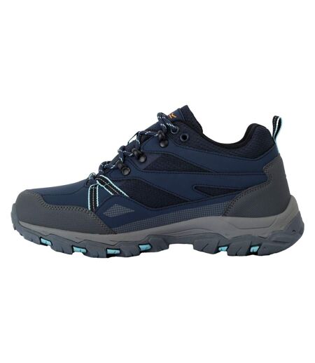 Womens/ladies Holcombe Iii Low Walking Shoes Navy Aruba Blue Regatta
