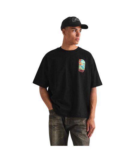 T-shirt Motif/style Imprimé Graphique St. Tropez Arch Homme Noir Belier