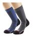 Lot de 2 paires de chaussettes Trek monocouche pour hommes-3