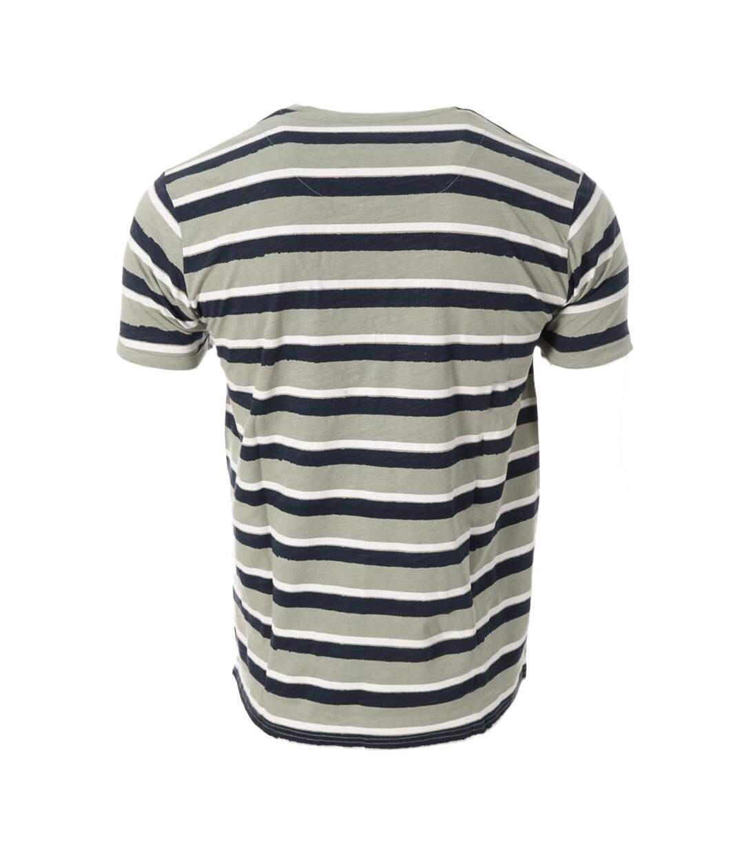 T-shirt vert/noir homme rms26 91268-2