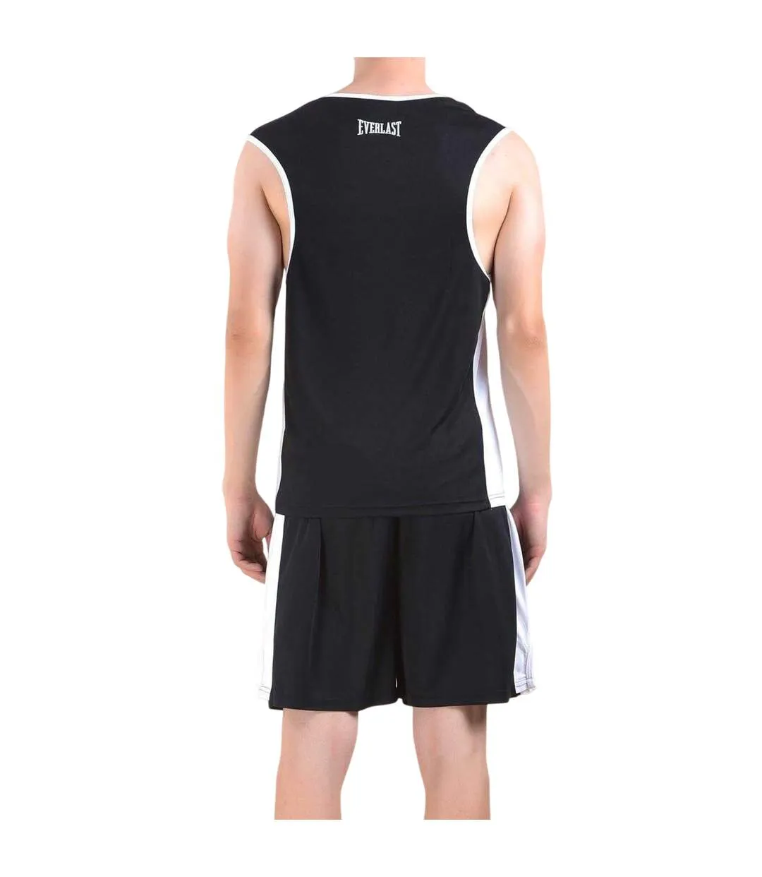 Débardeur De Boxe Homme Noir Blanc Everlast-2