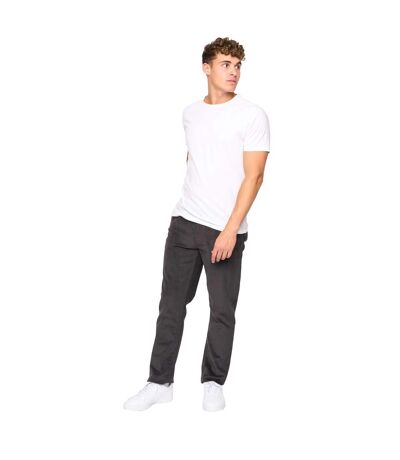 Pantalon Cordout Homme Anthracite Crosshatch