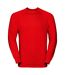 Sweatshirt Classique Rouge Vif Russell-1