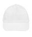 Casquette De Baseball Buzz Unisexe Blanc SOLS-4