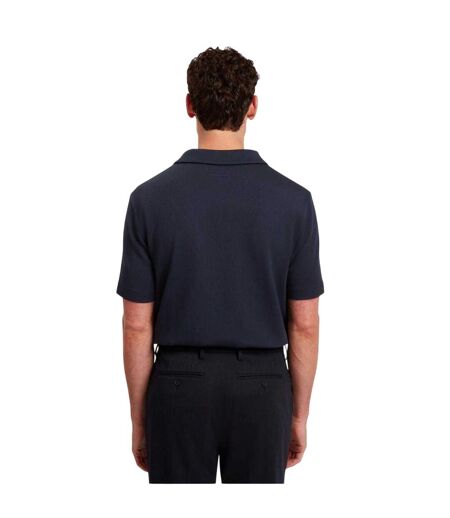 Mens Danlibe Argyle Shirt Navy Ted Baker