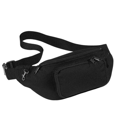 Quadra Belt Bum Bag (Pack of 2) (Black)