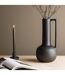 Vase Design en Céramique Allis 36cm Noir-5