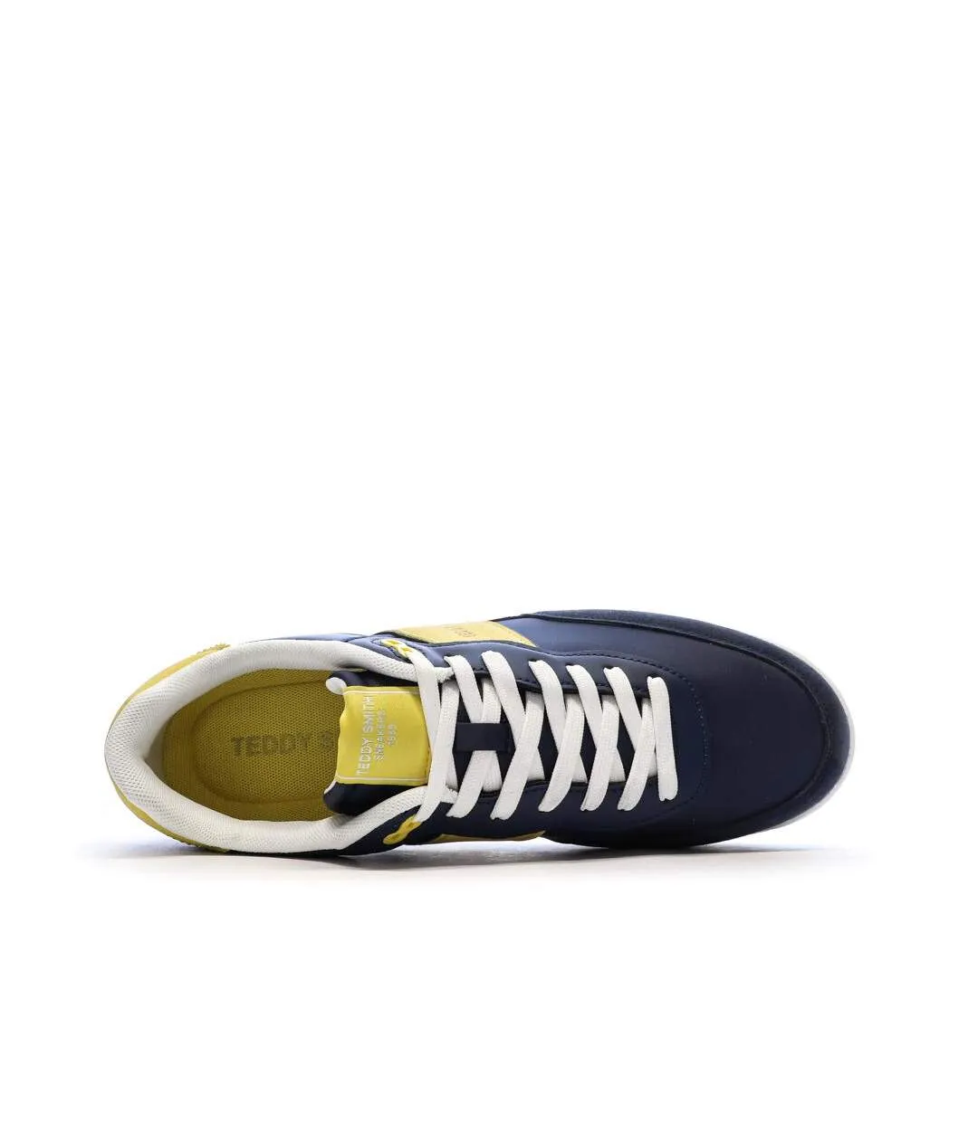 Baskets marine/jaune homme teddy smith 120506-4
