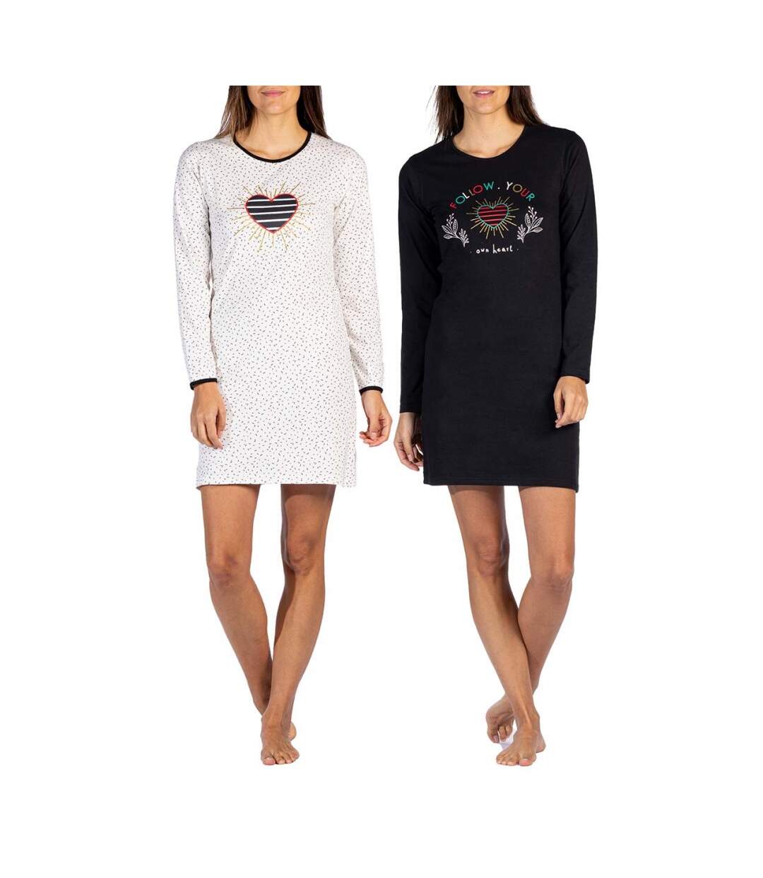 Pyjama COTON MELISSA BROWN - Pack de Pack-2