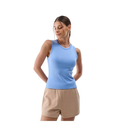 Débardeur Sans Manches F132 Femme Bleu 4F