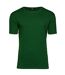 Tee Jays Mens Interlock T-Shirt (Forest Green)
