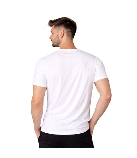 T-shirt homme col rond en jersey 140grm imprimé devant Log4 Vondutch