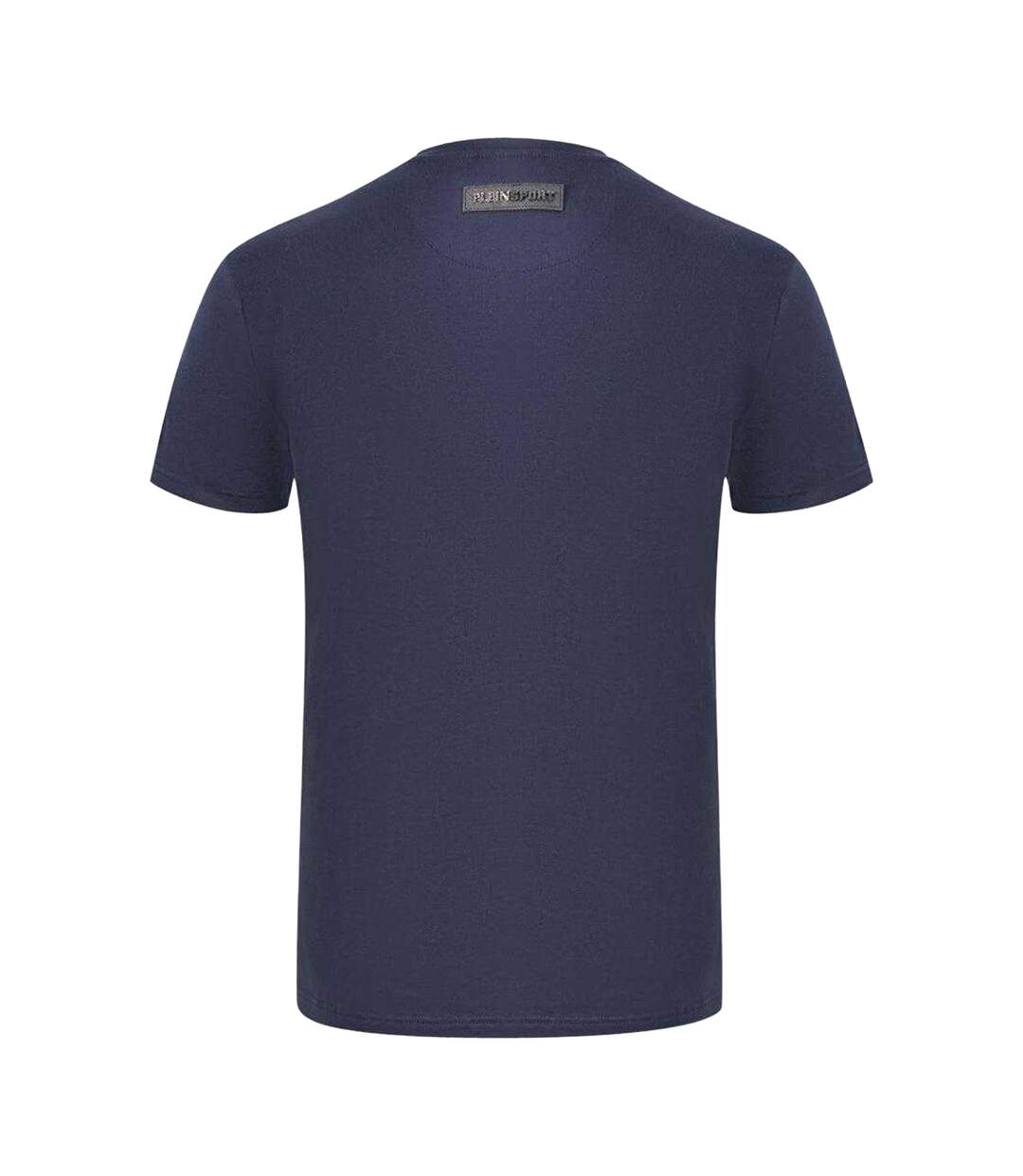 T-shirt Motif/style Signature Homme Bleu Marine Plein Sport-2