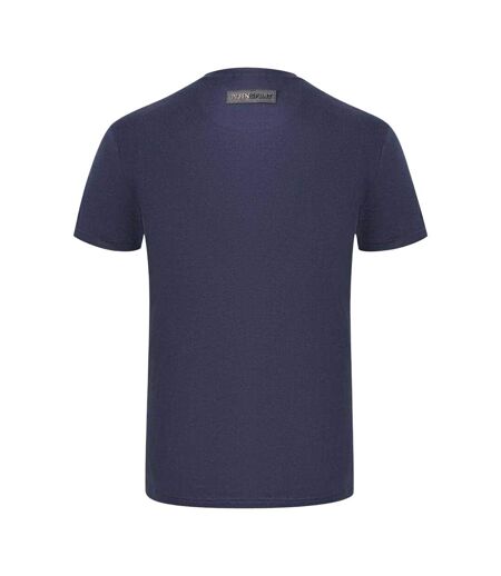 T-shirt Motif/style Signature Homme Bleu Marine Plein Sport