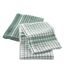 Lot de 2 Torchons Éponge Classico 50x70cm Vert Cèdre-1