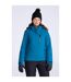 Blouson De Ski Uni À Capuche Amovible Et Poche Sur Poitrine Aspen Femme Bleu Sarcelle Mountain Warehouse-1