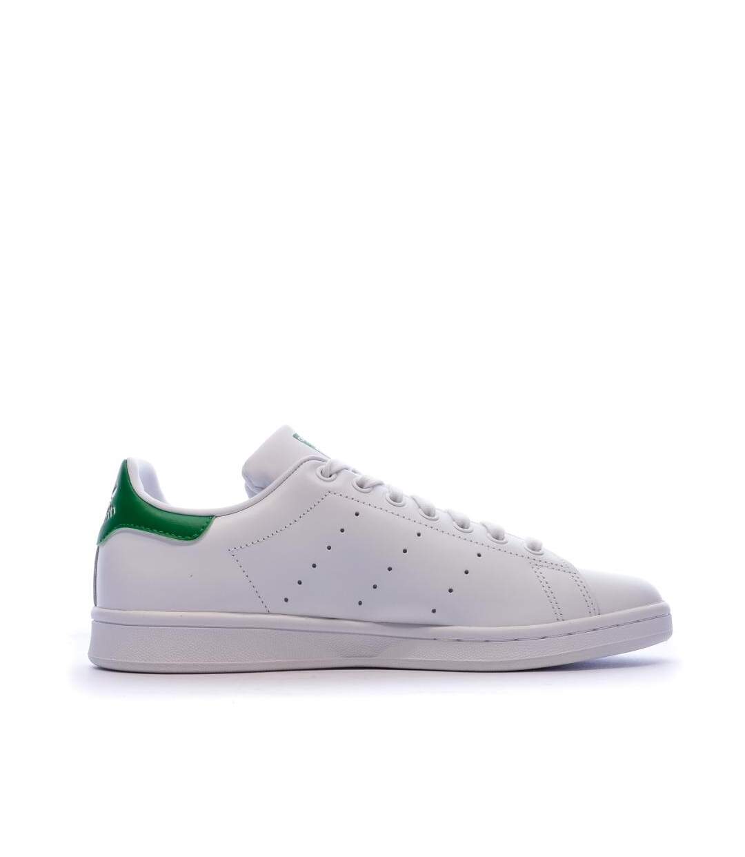 Baskets stan smith blanches/vertes mixte adidas m20324-2